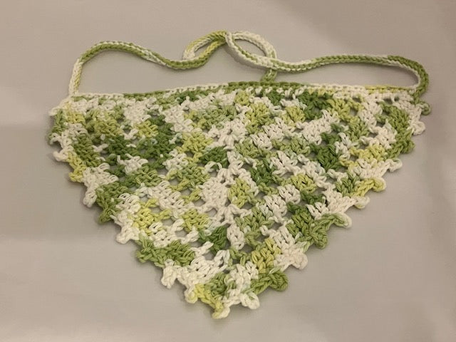 Key Lime Picot Bandana