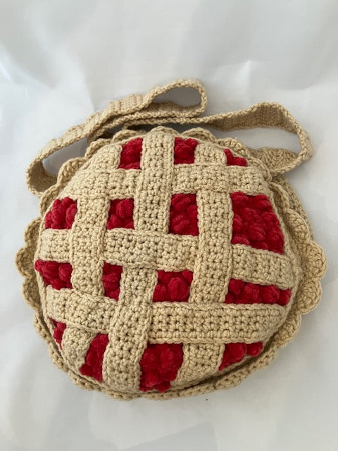 Raspberry Pie Cross Body Purse