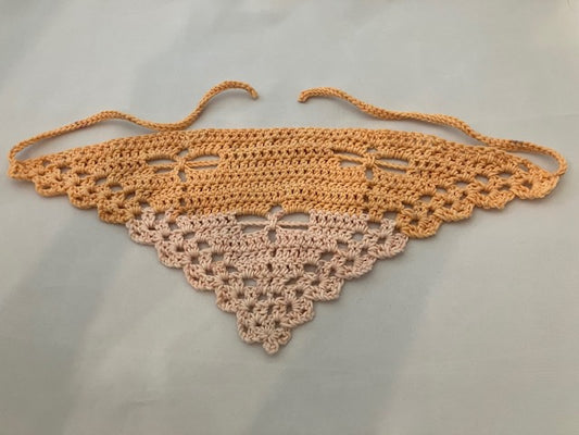 Dragonfly Bandana Orange Cream