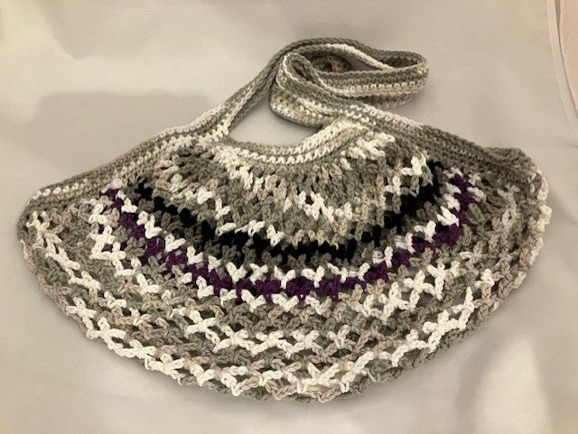 Greyscale Asexual Mesh bag