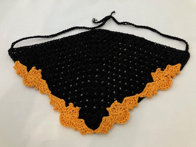 Halloween Bat Bandana Black
