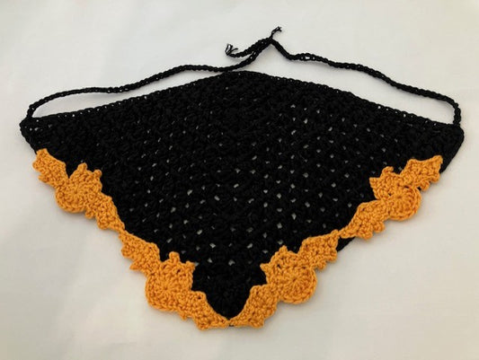 Halloween Bat Bandana Black
