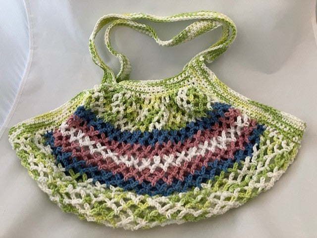 Key Lime Trans Mesh Bag
